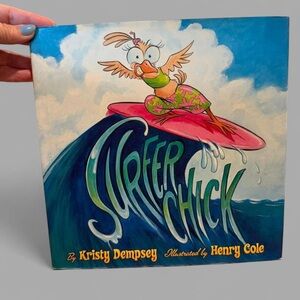 Surfer Chick Children's Hardcover Picture Book